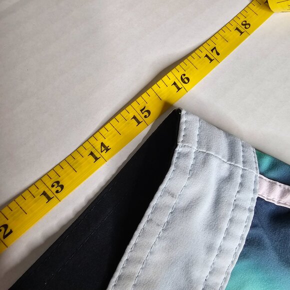 Lot of 3 Pairs Hurley Board Shorts Men's Swim Multi Phantom 33 Waist *Altered* - Picture 16 of 16